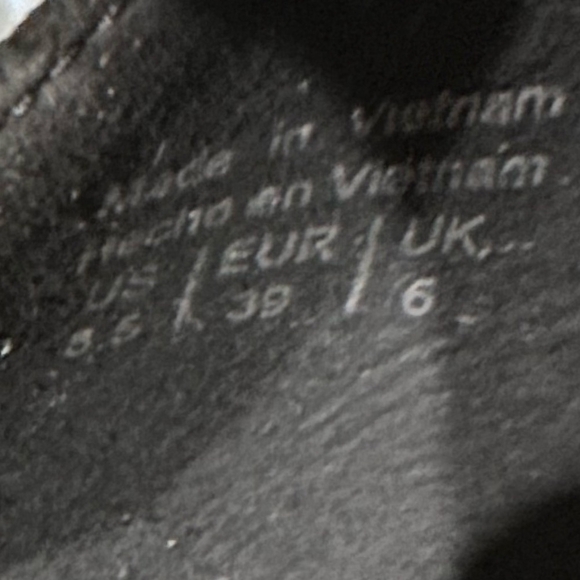 ALDO Black Suede Leather Open Toe Ankle Strap Heels Women’s Size 8.5 - Picture 7 of 7